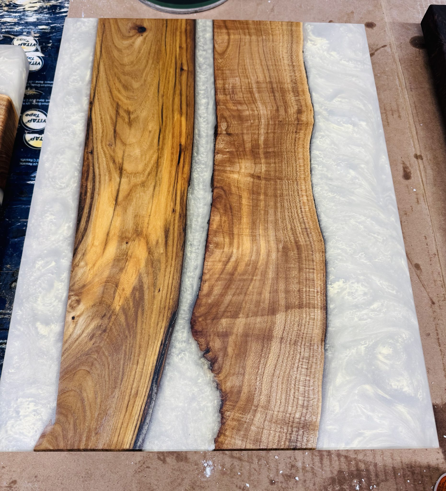 Live edge walnut slab