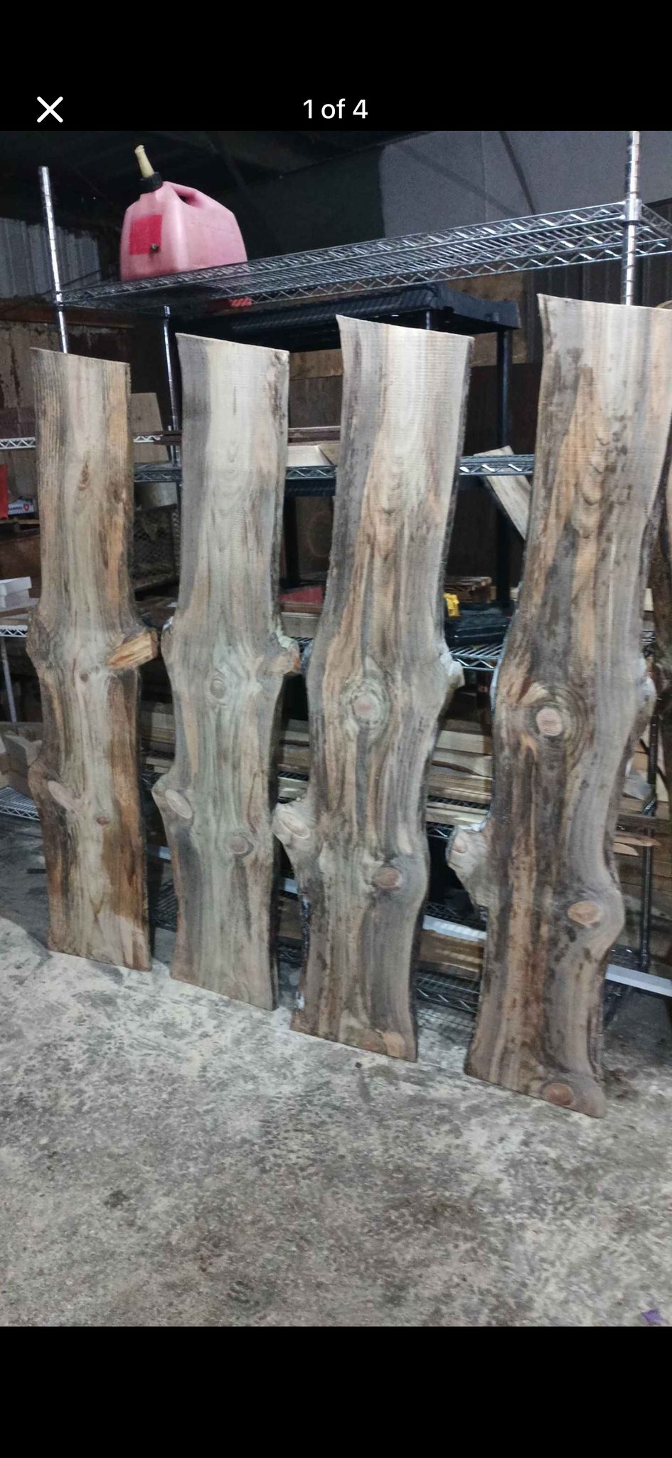 Driftwood slabs